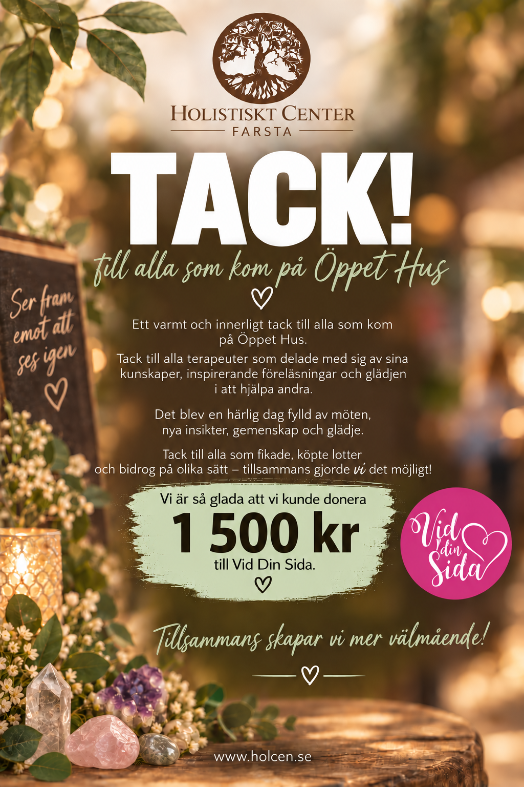 Holistiskt Center Farsta Öppet hus